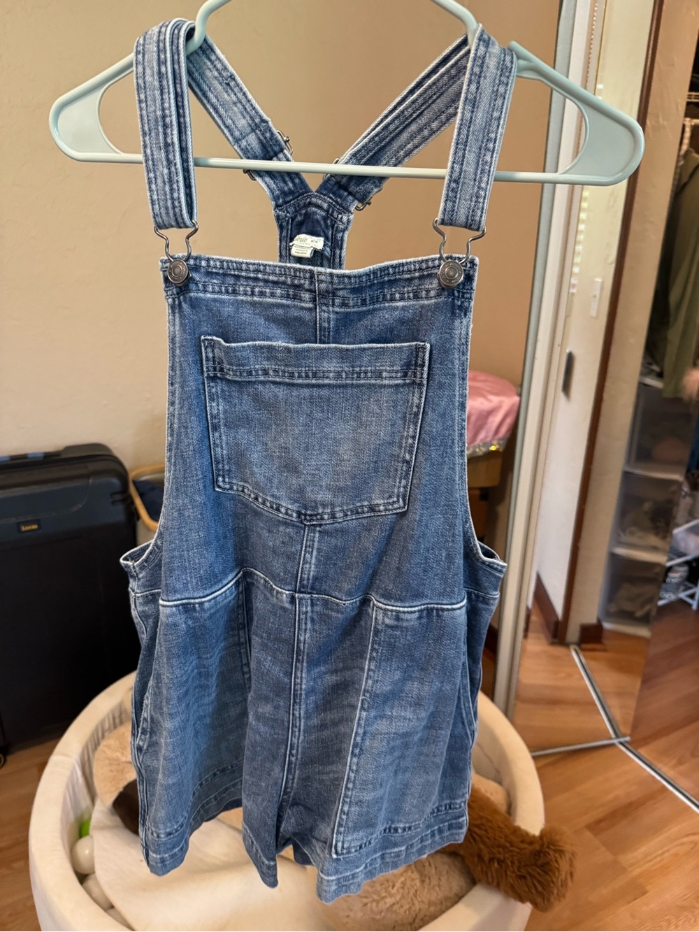 Aerie Denim Shortall